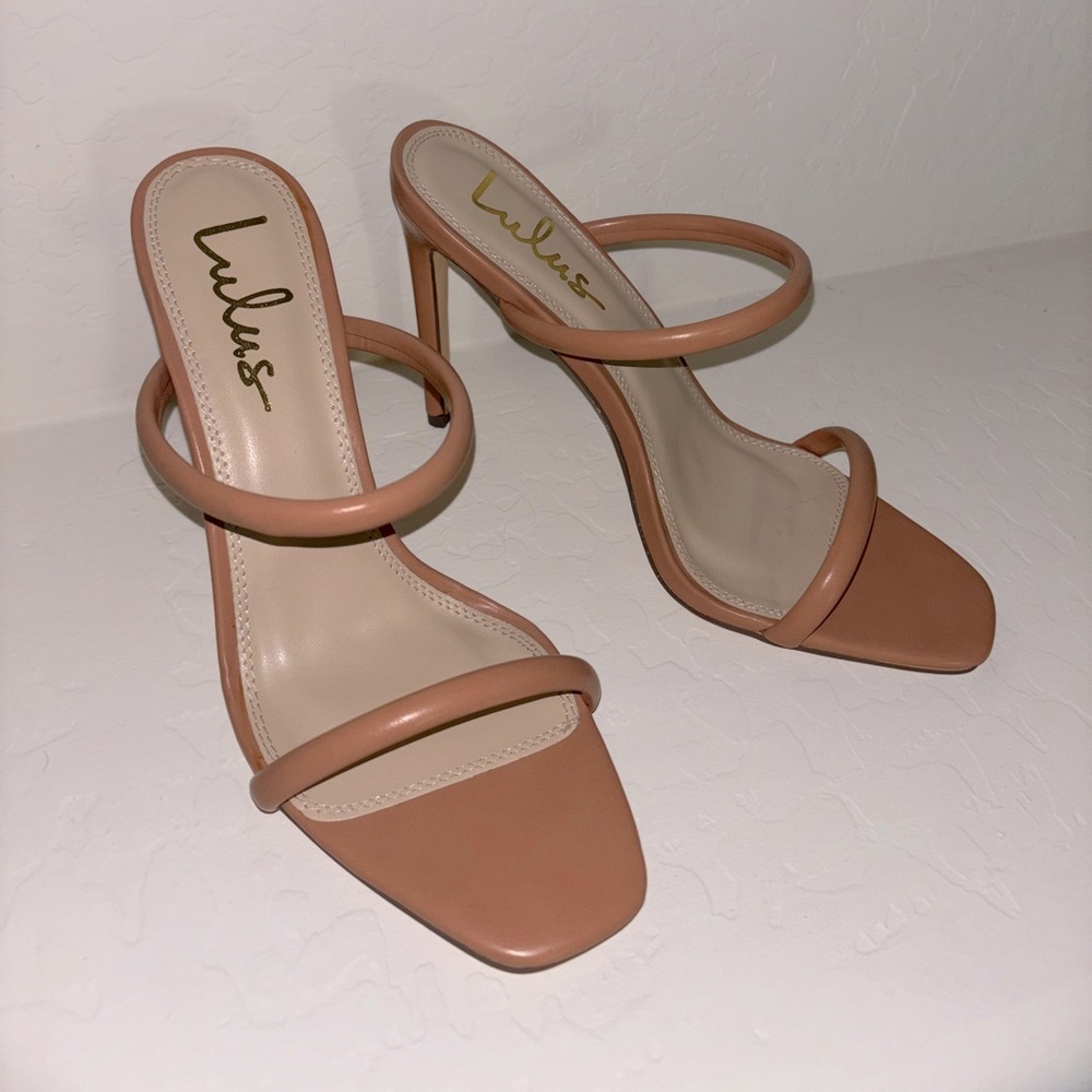 Lulus sandal heels